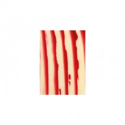 MB Products / Plaquette lignes rouges 3,5 x 2,5 cm