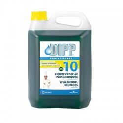 Dipp / Professionnel 10 Liquide vaiselle plonge inodore 5L