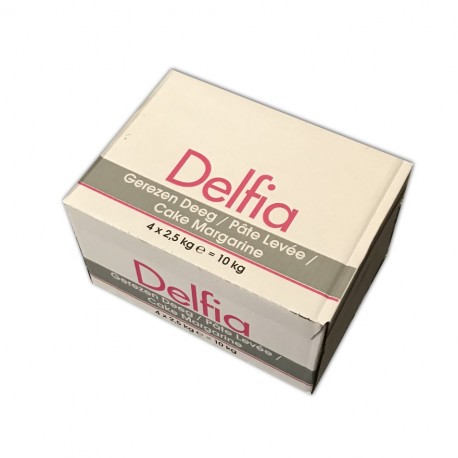 Delfia / Cake Margarine Pâte levée 4 plaques  2,5 Kg